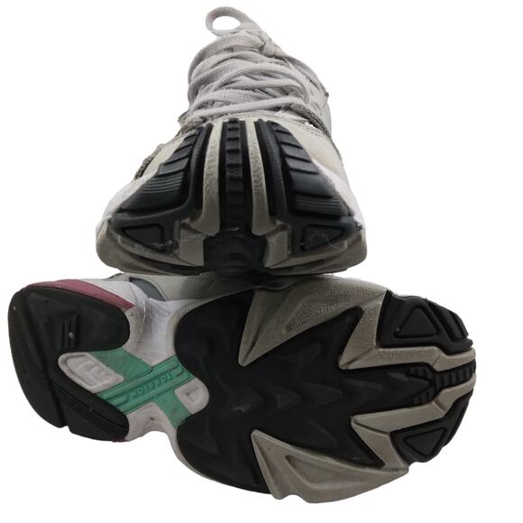 Adidas Falcon Sneakers  Gray Pink and Green Size 6 - Picture 7 of 7